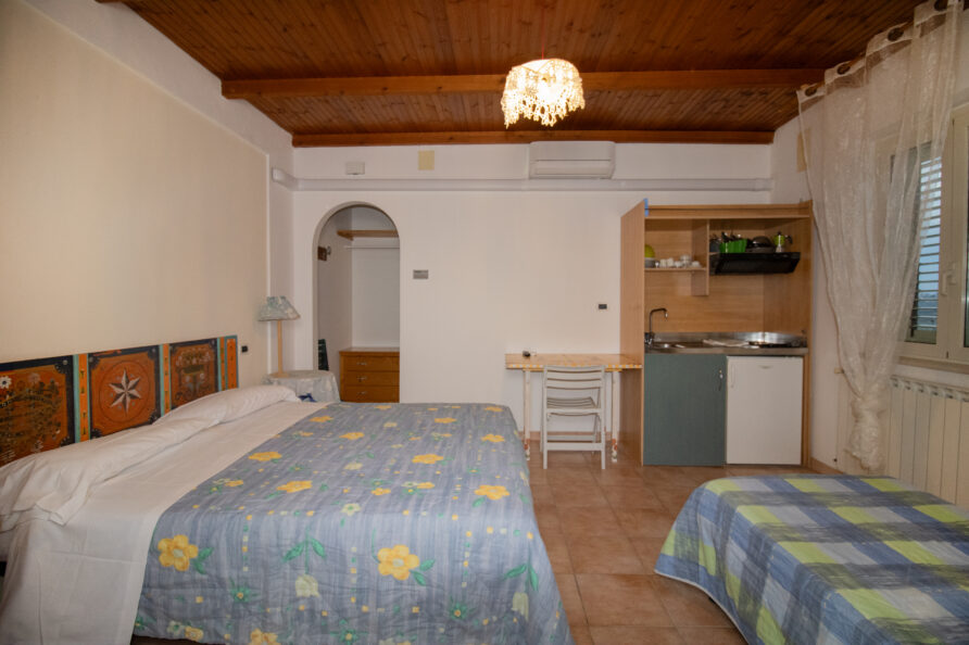 Italy Abruzzo Torre Mannella apartment bedroom