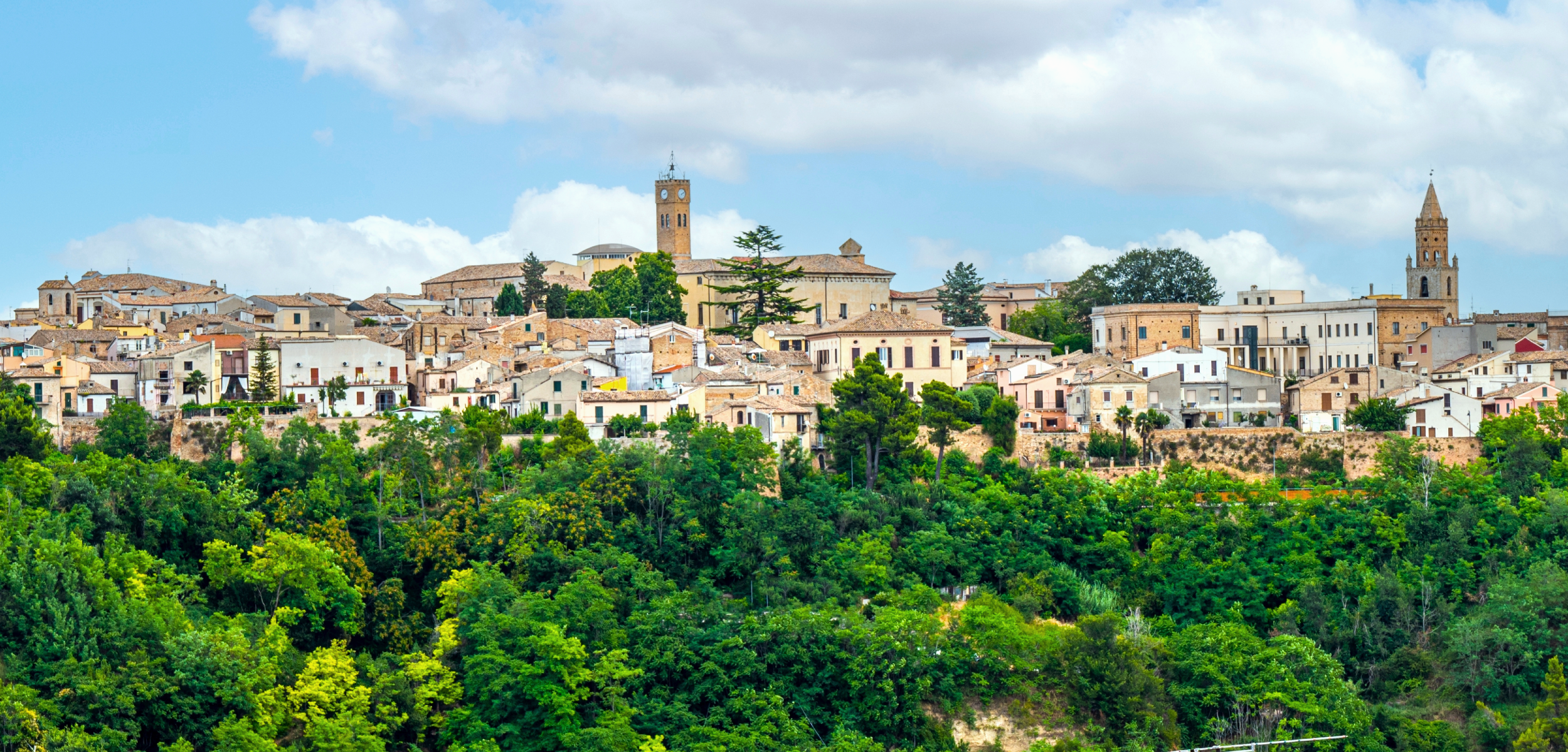 Italy abruzzo village